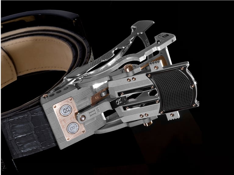 mechanical belt buckle